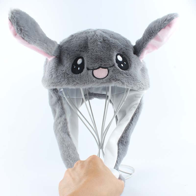 Rabbit Hat Moving Ears Cute Cartoon Toy