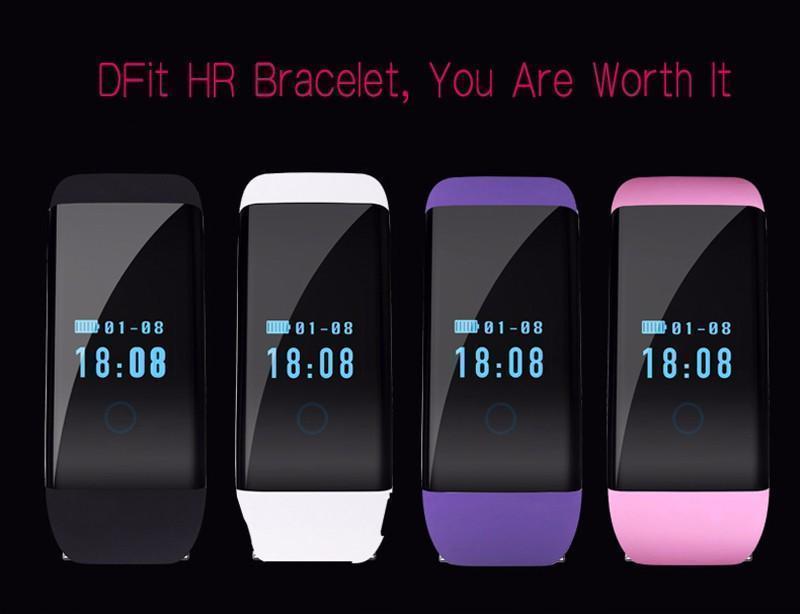 Stylish Waterproof Heart Rate Monitor Wristband