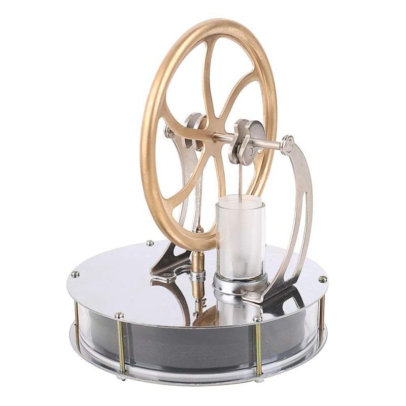 Low Temperature Stirling Engine Motor Steam