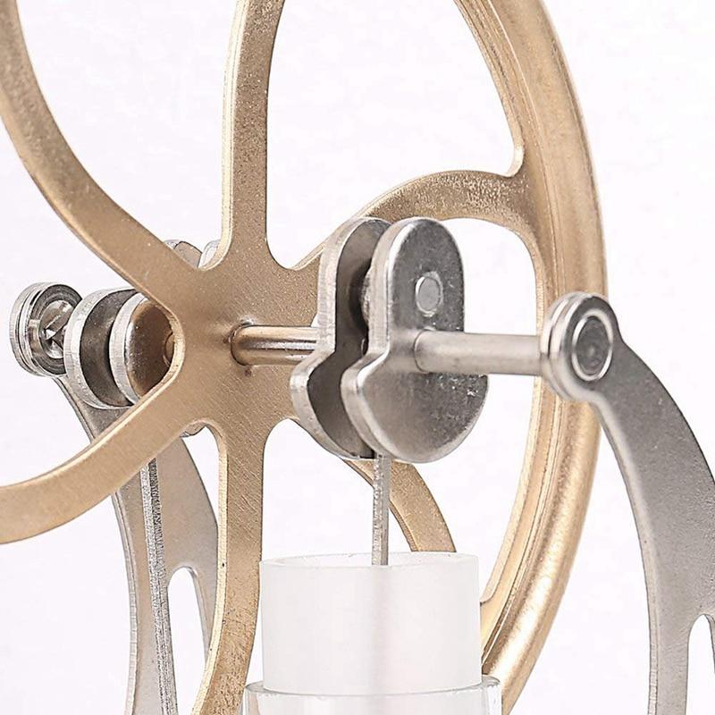 Low Temperature Stirling Engine Motor Steam