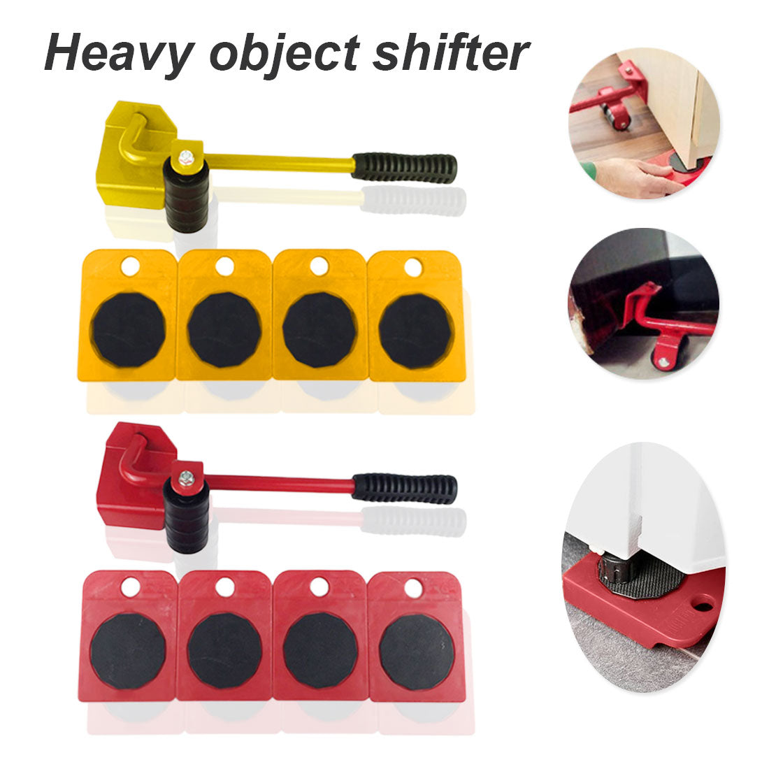 5pc Heavy Furniture Moving System Lifter