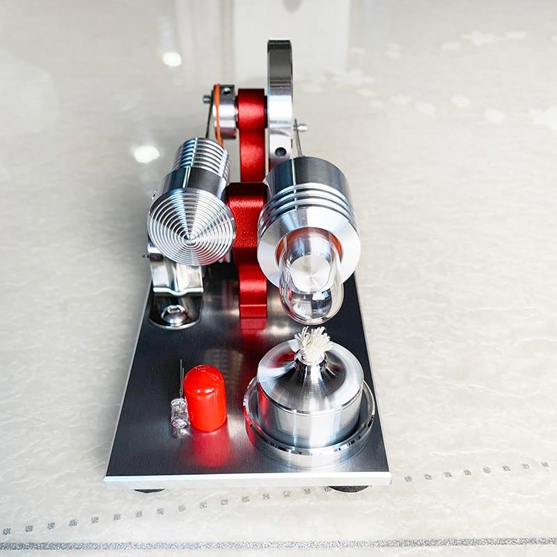 Micro Stirling Steam Generator Engine