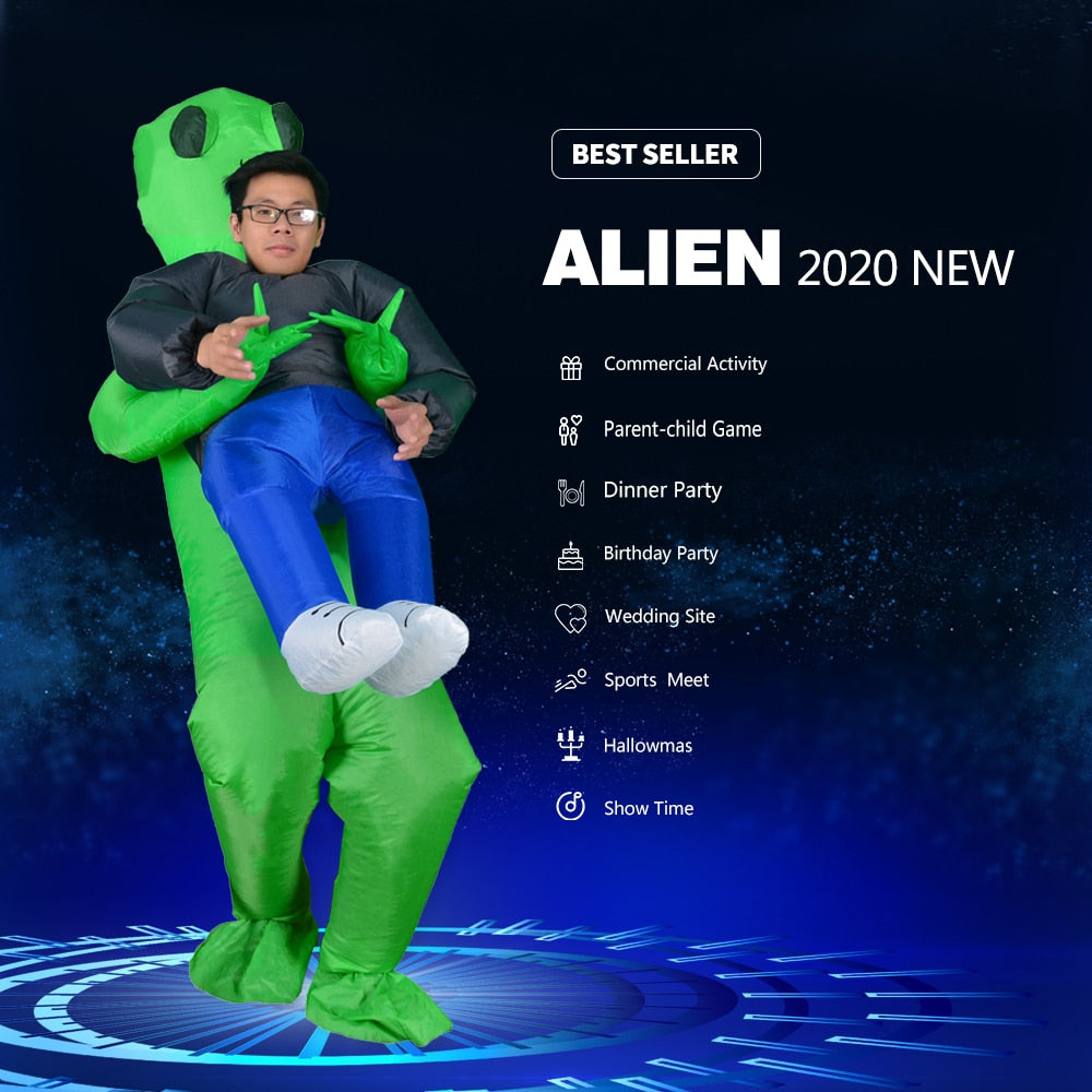 Alien Mascot Halloween Costume