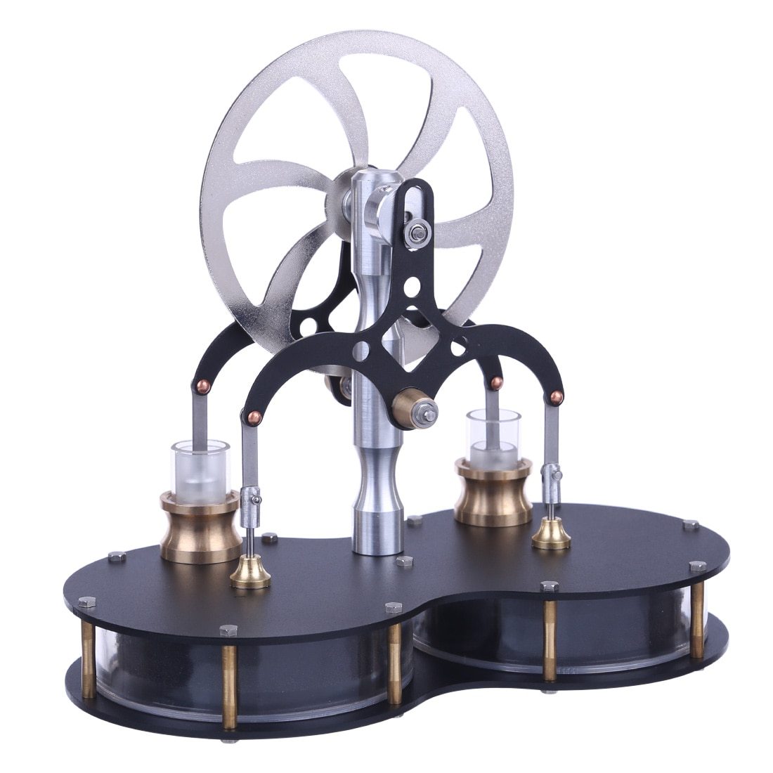 2 Cylinder Low Temperature Difference Stirling Engine