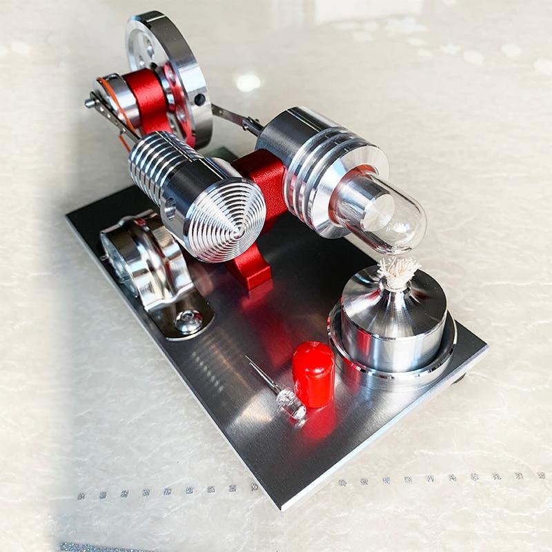 Micro Stirling Steam Generator Engine