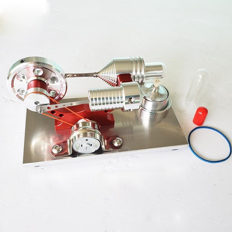 Micro Stirling Steam Generator Engine