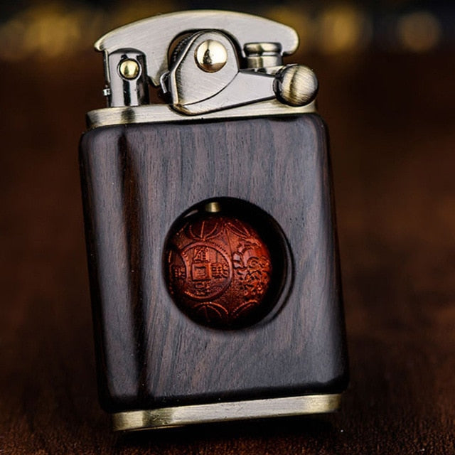 Kerosene Rosewood Retro Lighter