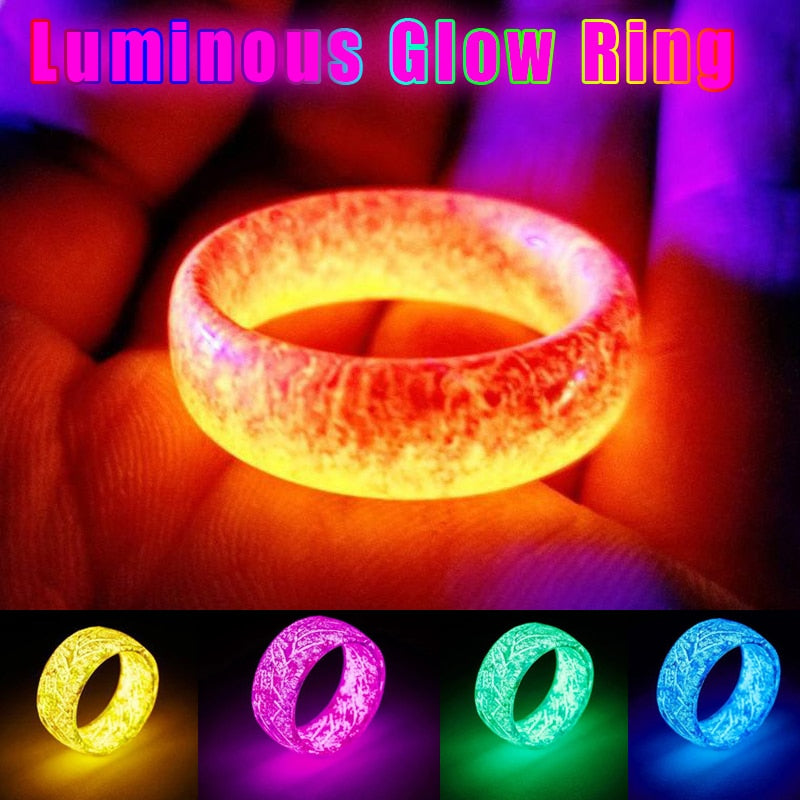 Luminous Glow In The Resin Ring