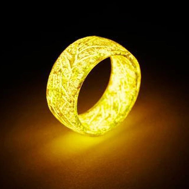 Luminous Glow In The Resin Ring