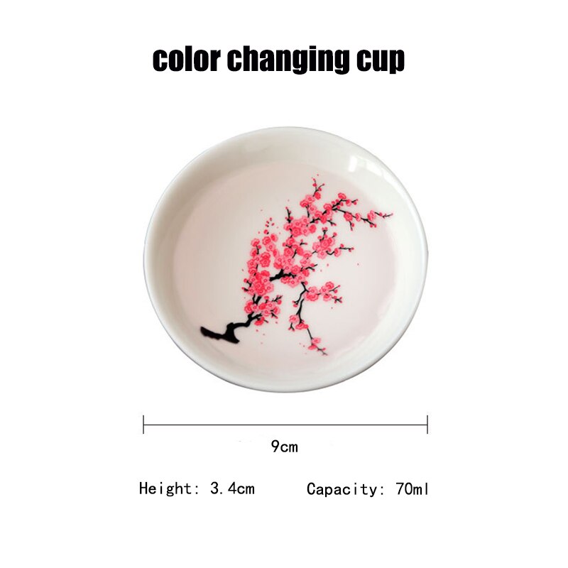 Japanese Magic Sakura Hot & Cold Color Changing Cup