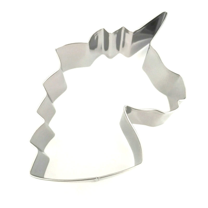 Unicorn Head Shape Cookie Cutter