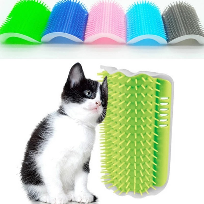 Cats Brush Corner Cat Massage Self Groomer