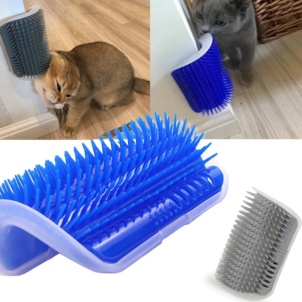 Cats Brush Corner Cat Massage Self Groomer