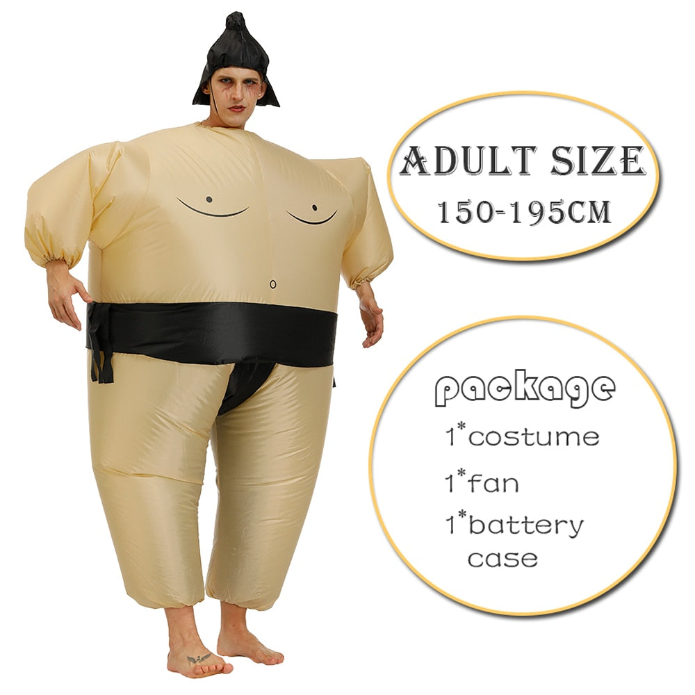 Cosplay Anime Inflatable Costume Green Alien Adult Kids