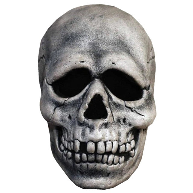 Bloody Horror Skull Head Halloween Double-Layer Ripped Mask