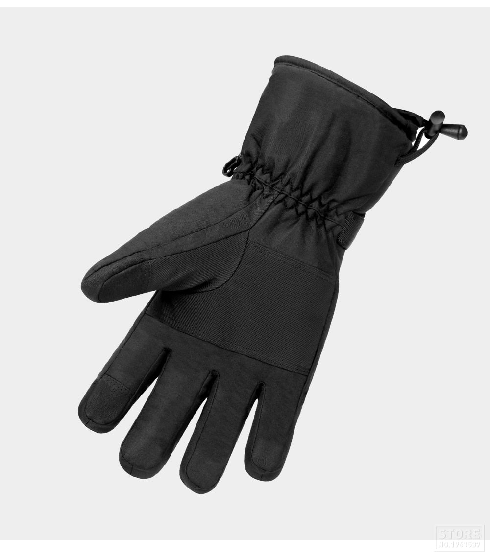 Waterproof Heated Touch Screen Motorcycle Gloves