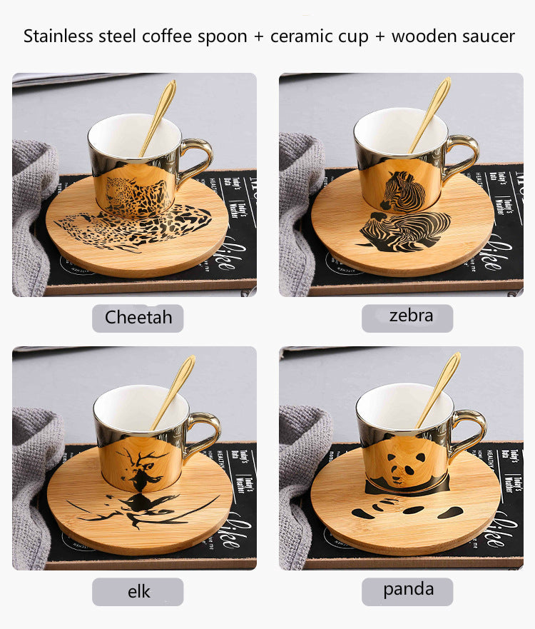 Creative animal reflection cup