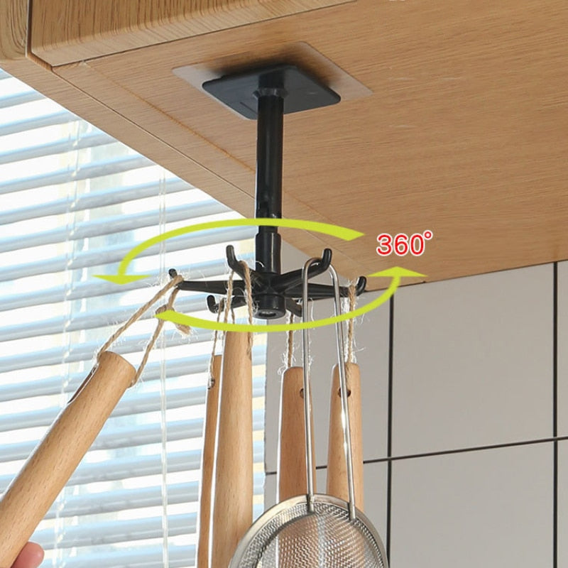 Rotatable  Hook Home Storage Accessories