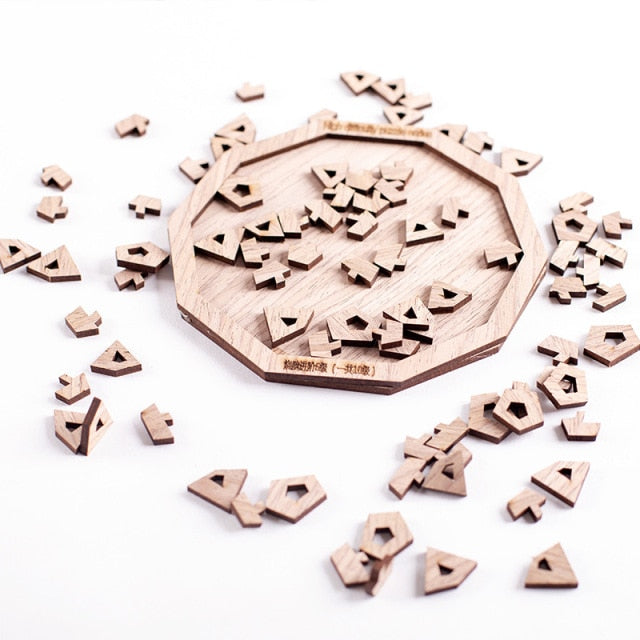 Impossible Puzzle Wooden Toys Board Games