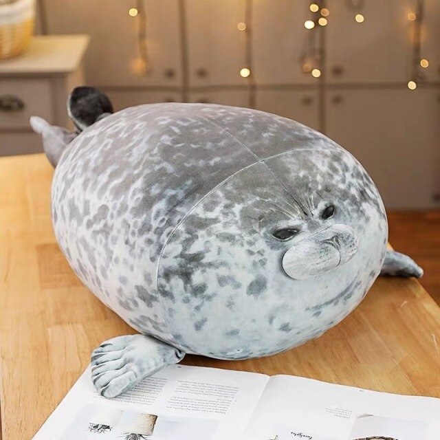 Adorable Chubby Seal Plushy Toy – Ultra-Soft and Huggable!