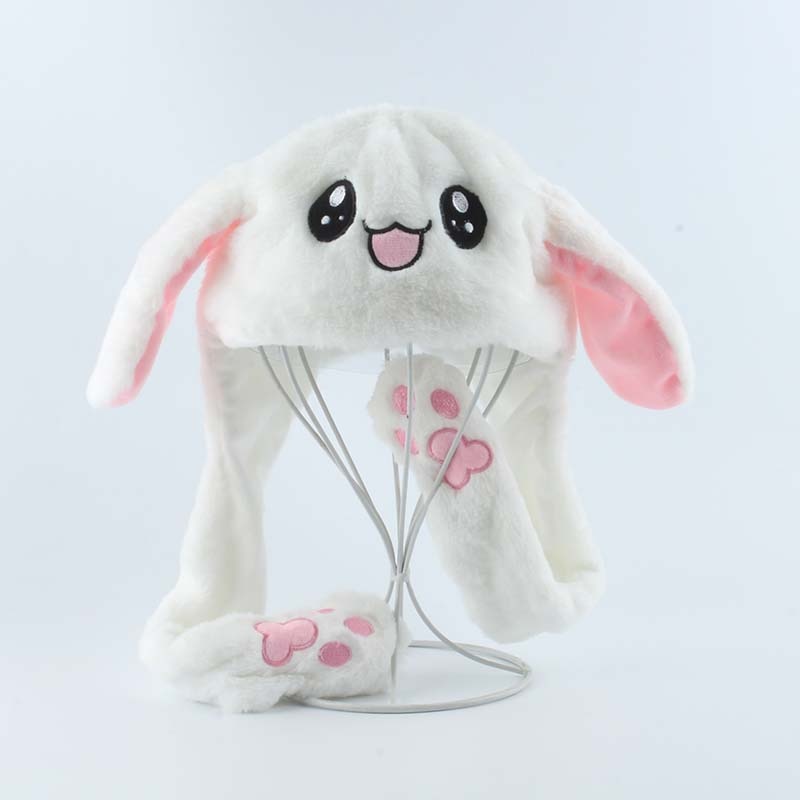 Rabbit Hat Moving Ears Cute Cartoon Toy