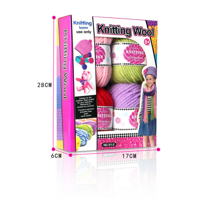 DIY Handmade Wool Knitting Machine