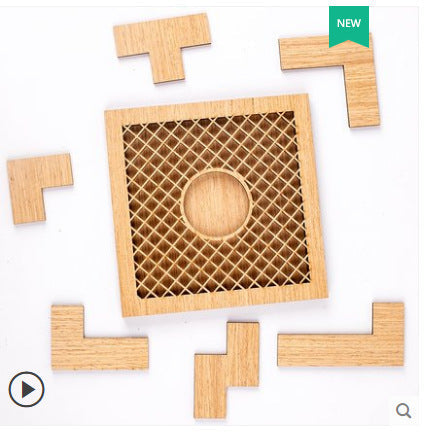 Wooden Jigsaw Puzzle Board 1