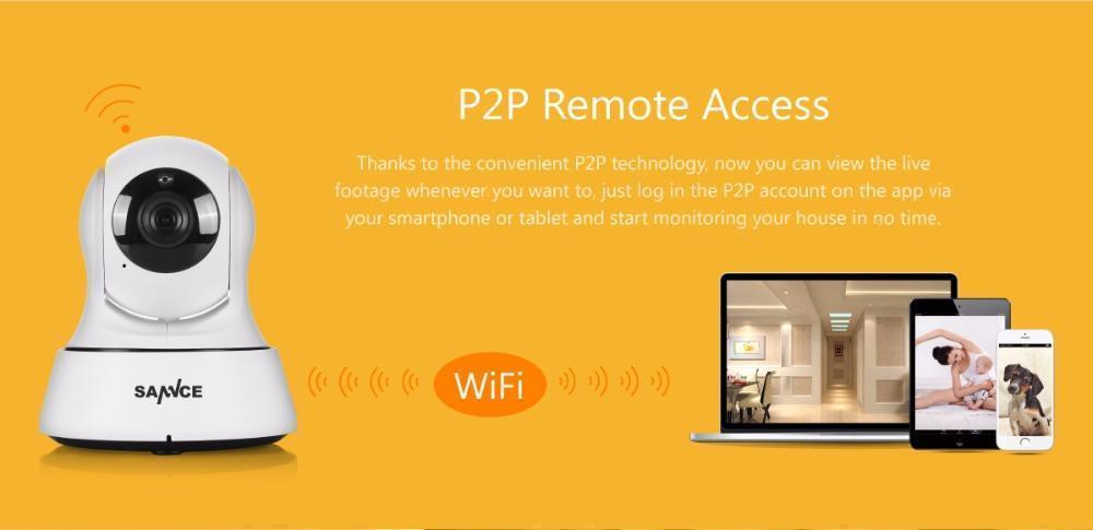 Smart 720P Wireless PT  Security Camera