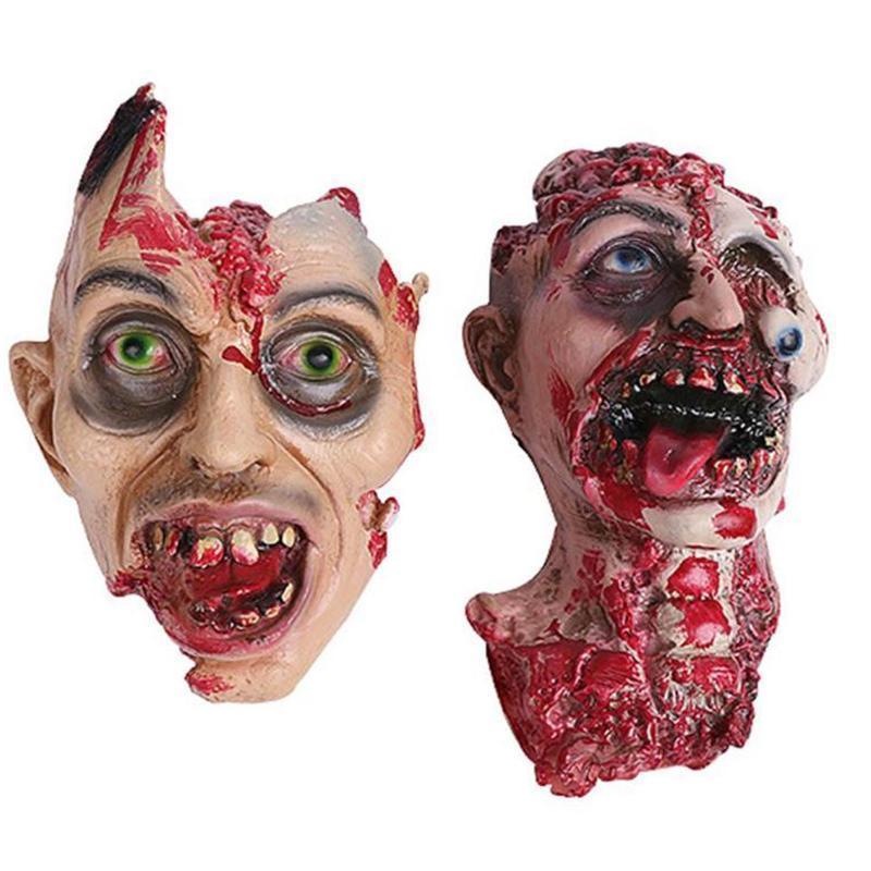 Adult Latex Bloody Zombie Melting Mask