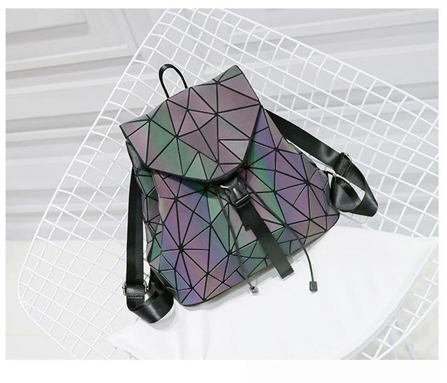 Geometric Luminous Backpack