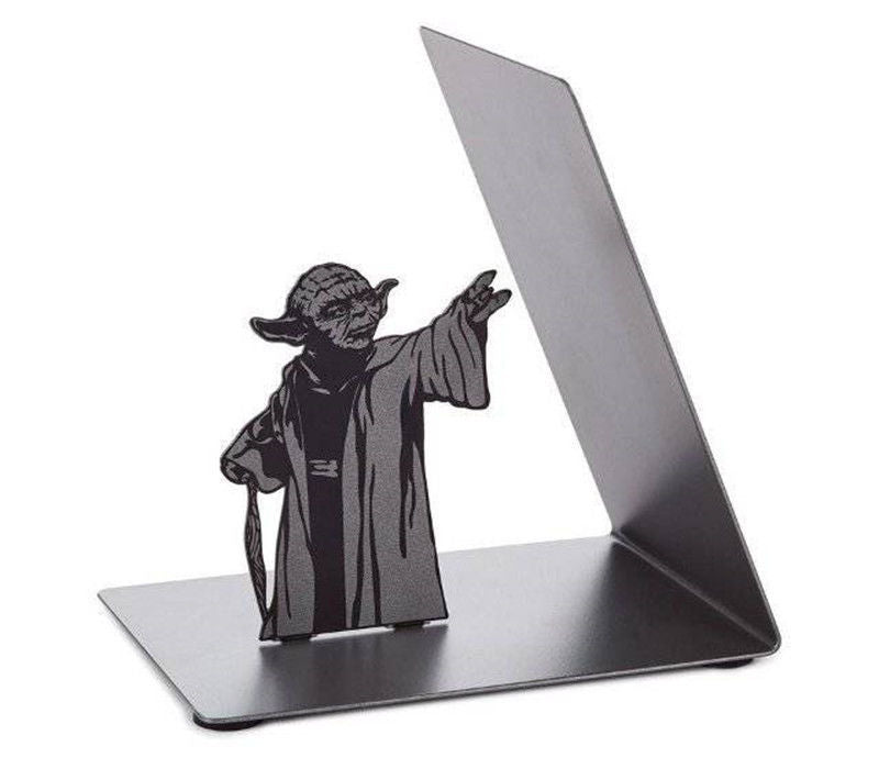 Black L Shaped Metal Bookend