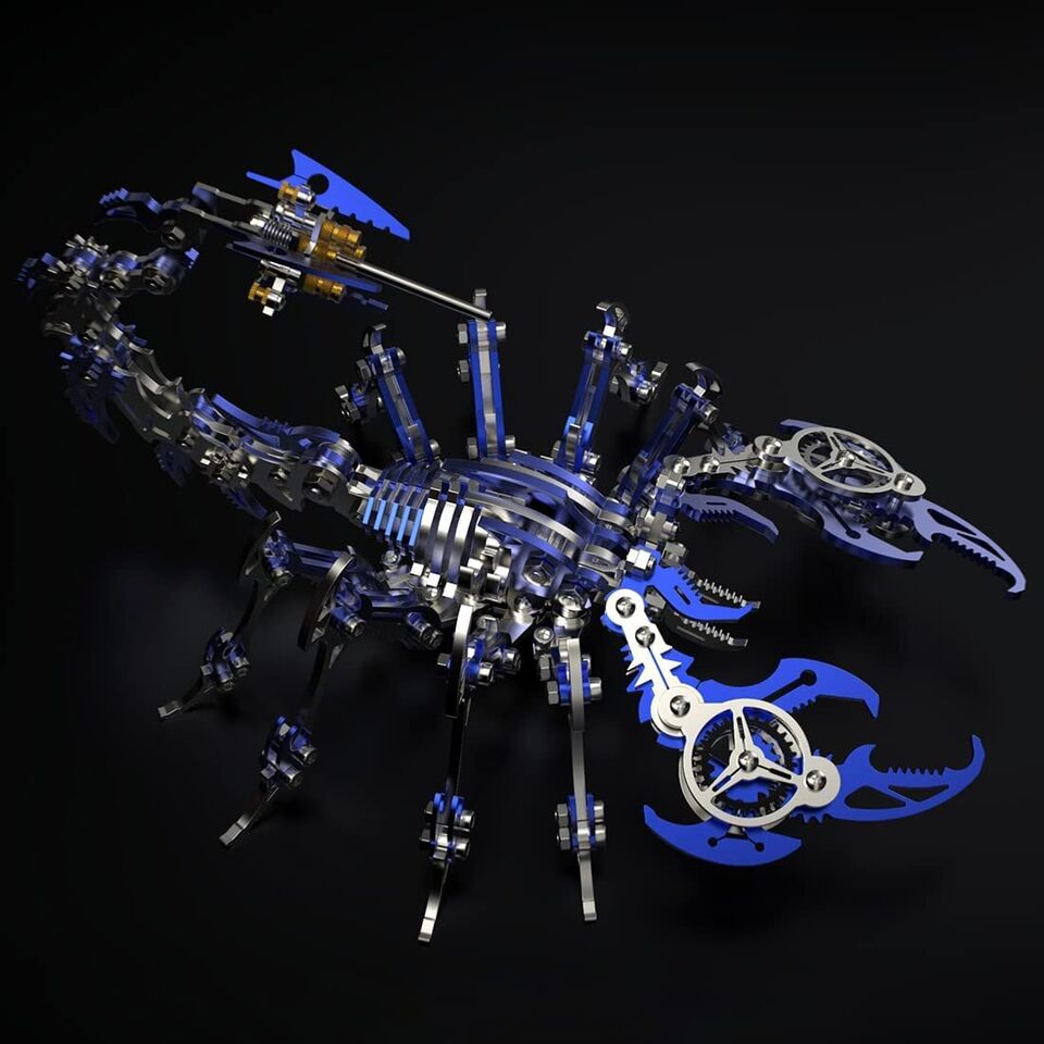 EMPEROR SCORPION- Steel Warcraft 3D Metal Puzzle